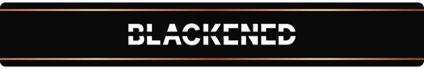 Blackened logo