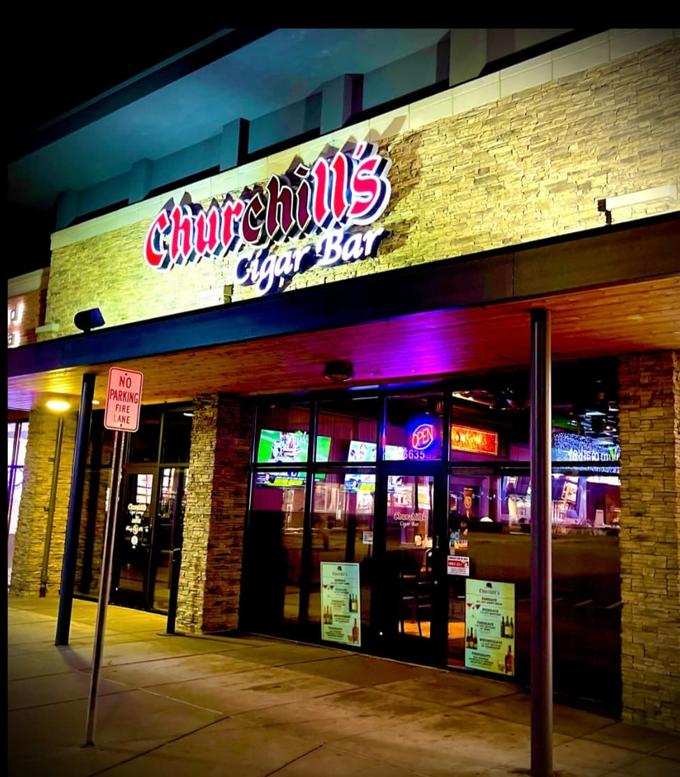 Churchill's cigar lounge
