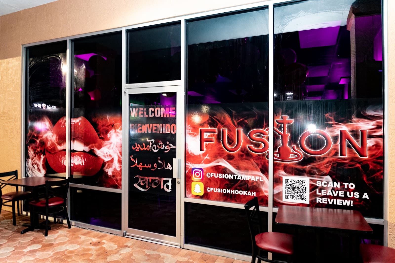 Fusion Cigar Lounge VIP Room