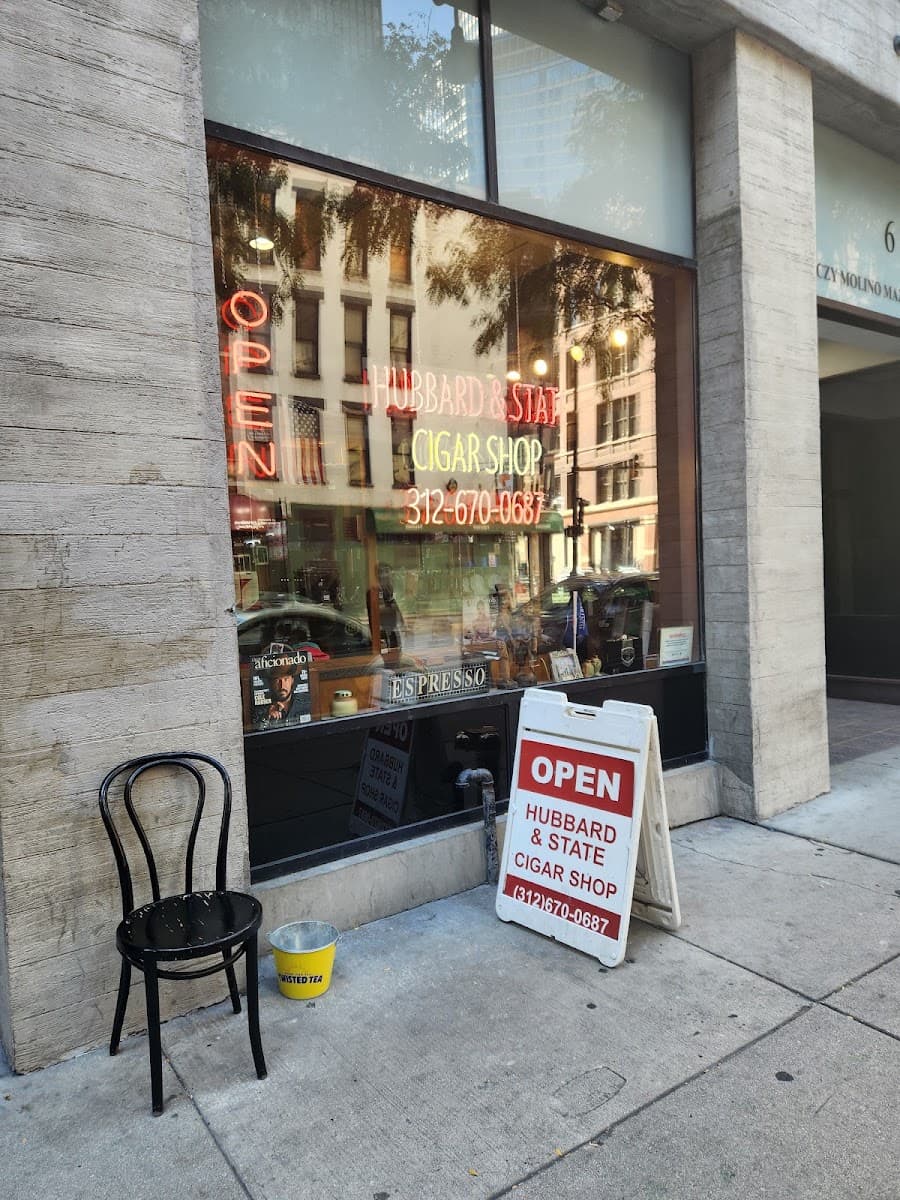 Hubbard and State Cigar Shop