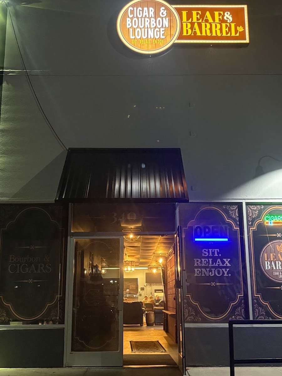 Leaf & Barrel Cigar and Bourbon Lounge