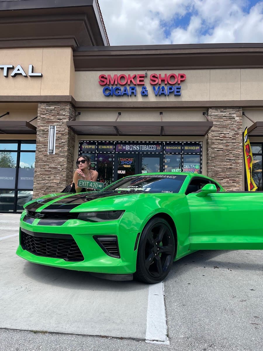 the BOSS CIGAR HQD VAPE FUME SMOKE SHOP - DAVIE